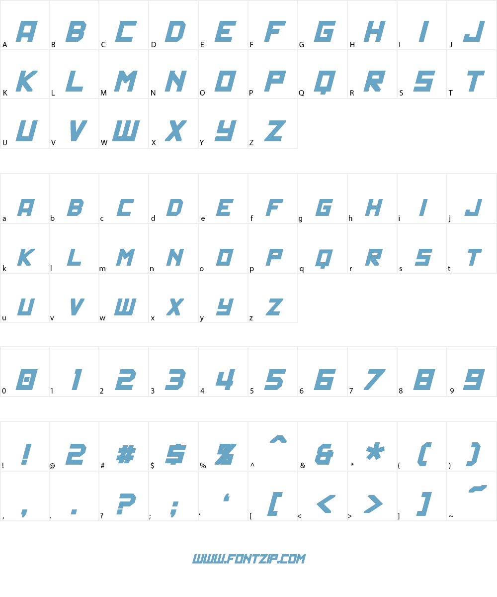 Politik Font Character